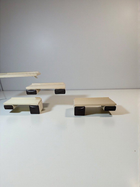 Image 1 of Sistema di mensole da parete Space Age di Ernest Igl, anni '70