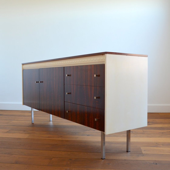 Image 1 of Scandinavian German Rio rosewood sideboard 1970s