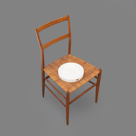 Image 1 of Cuenco de mármol blanco de Carrara, década de 1970