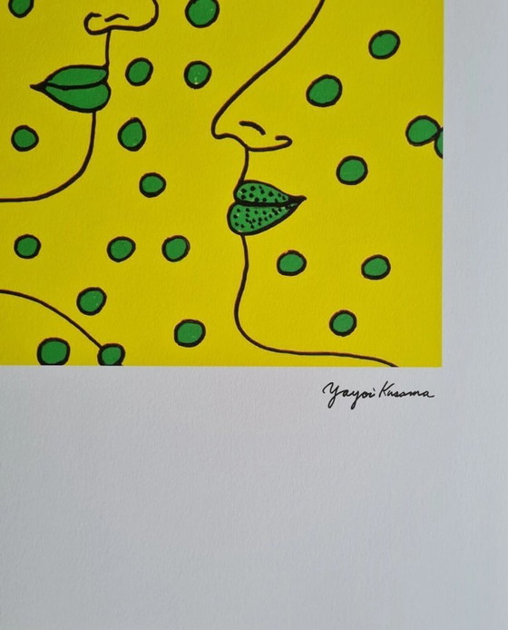 Image 1 of D'après Yayoi Kusama, Femmes souhaitant, Lithographie, années 1990