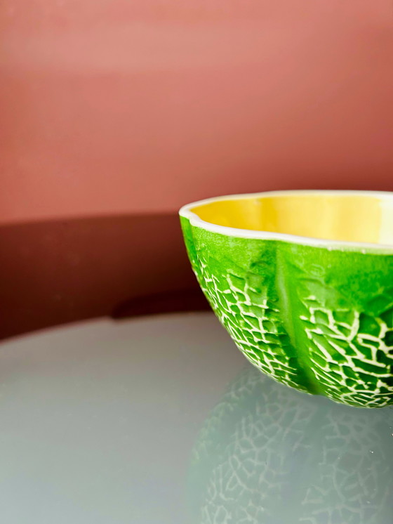 Image 1 of 🍉 SET VAN 4 CANTALOUPE SCHAALTJES  - JAPAN 🍉 