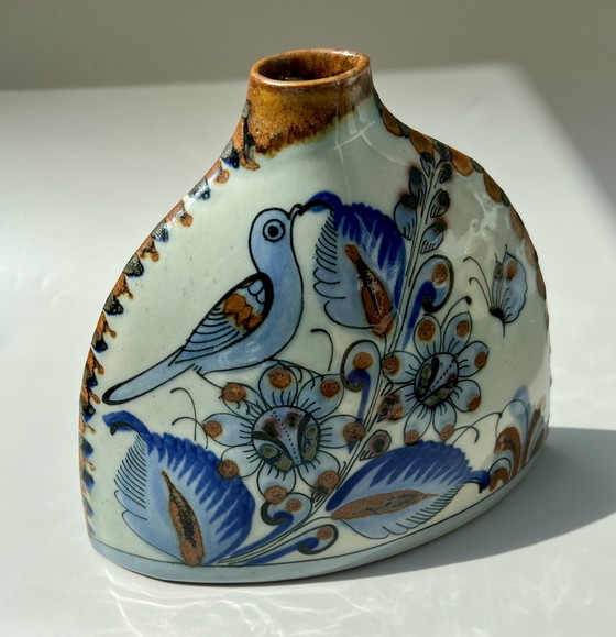 Image 1 of Vaso in ceramica "El Palomar" - Pezzo dipinto a mano