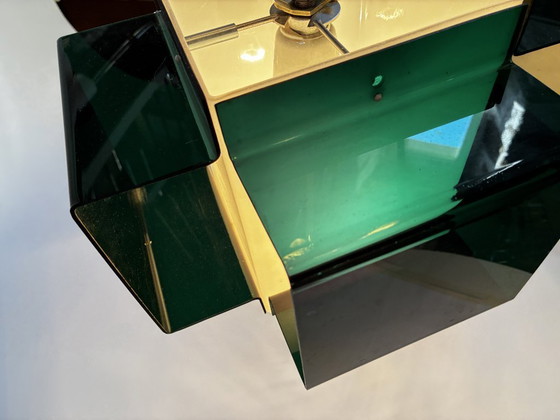 Image 1 of Suspension Space Age • Acrylique Bicolore • 1970