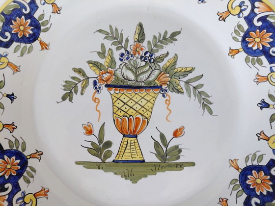 Decorazioni murali vintage anni '50 • Stile Vieux Rouen • Eldec Bxl – Vieux de Rouen, Ceramic (photo 3 of 12)
