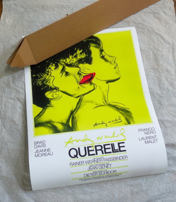 Querelle (Film von Fassbinder, Roman Querelle de Brest von Jean Genet) – 1982 Poster 70x100 cm – Andy Warhol (photo 5 of 11)
