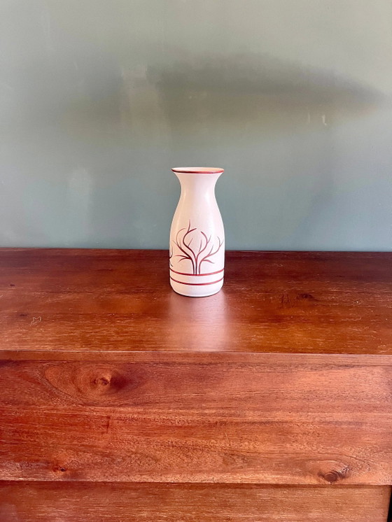 Beautiful small Mid Century Bay Vase from the 1960s. Form 710 20 – Ceramic, Mid Century Modern (photo 2 of 6)