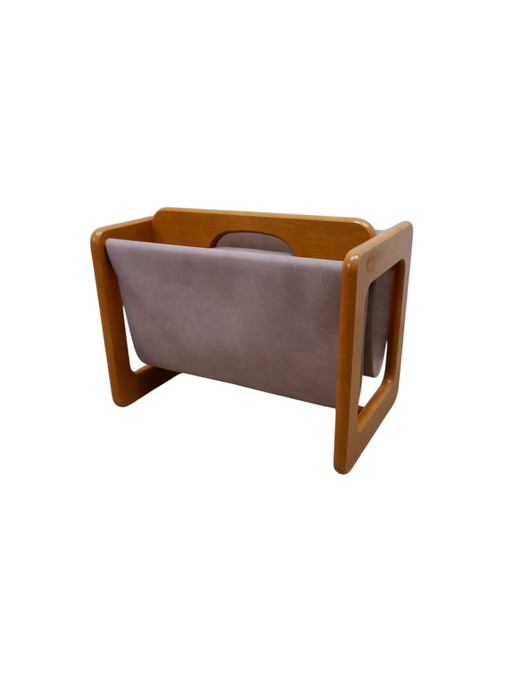 Vintage magazine holder, 1970s