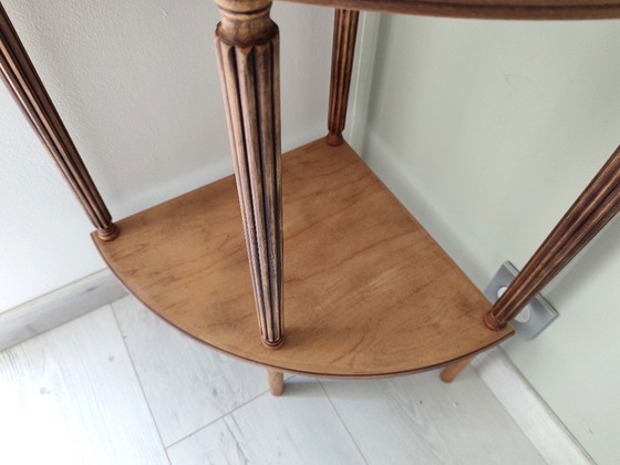 Image 1 of Console d'angle style Louis XVI