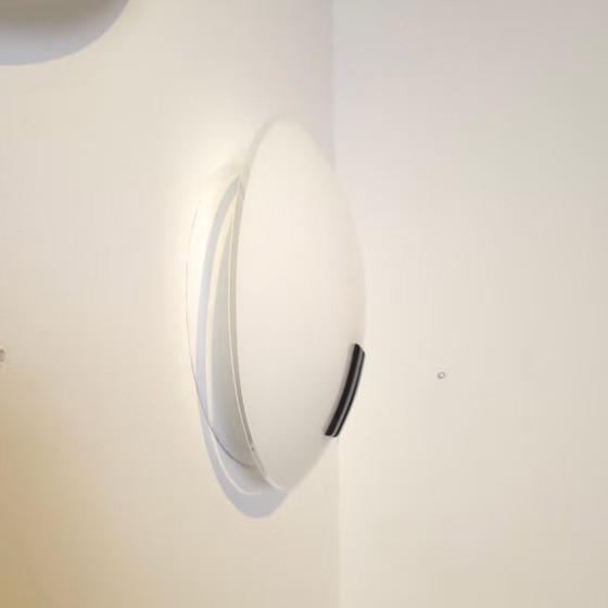 Bruno Gecchelin for Oluce Italian design Wall light 1980s – Metal, Murano Glass, Vintage (photo 7 of 11)