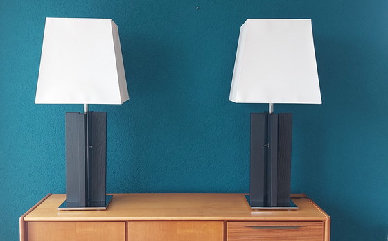 Image 1 of 2x Tafellamp XL Door Grand & Johnson 2005