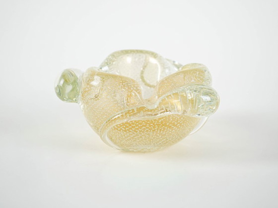 Image 1 of Cenicero de cristal de Murano, años 60, fabricado en Italia.