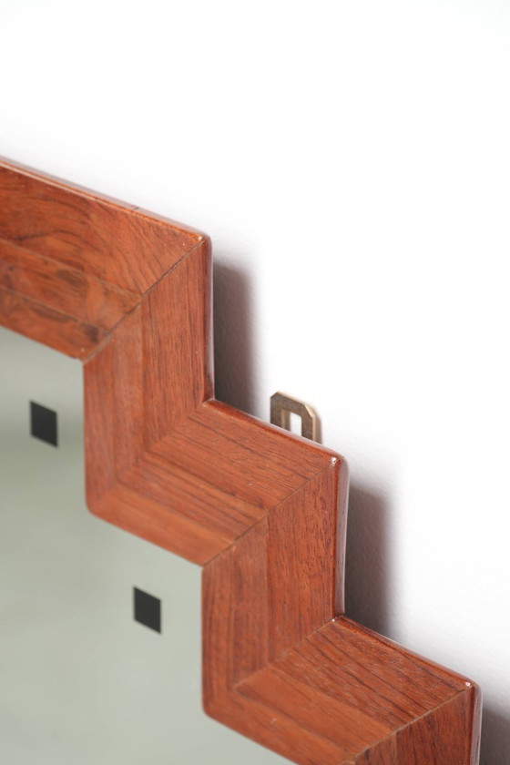 Image 1 of Large Art Deco Schuitema Design Mirror from the Decoforma Series
