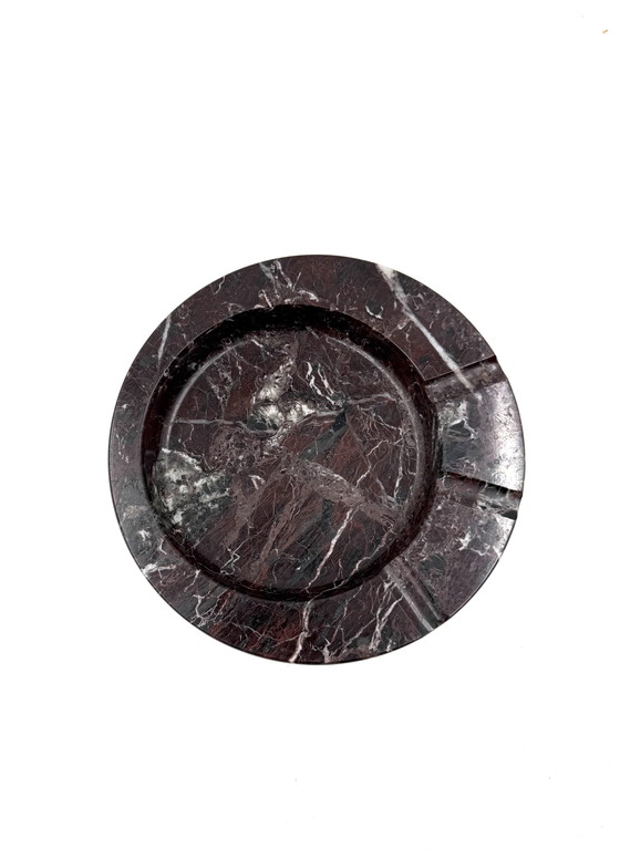 Image 1 of Sergio Asti, Posacenere in marmo rosso Levanto, UP&amp;UP Carrara Italia, anni '70