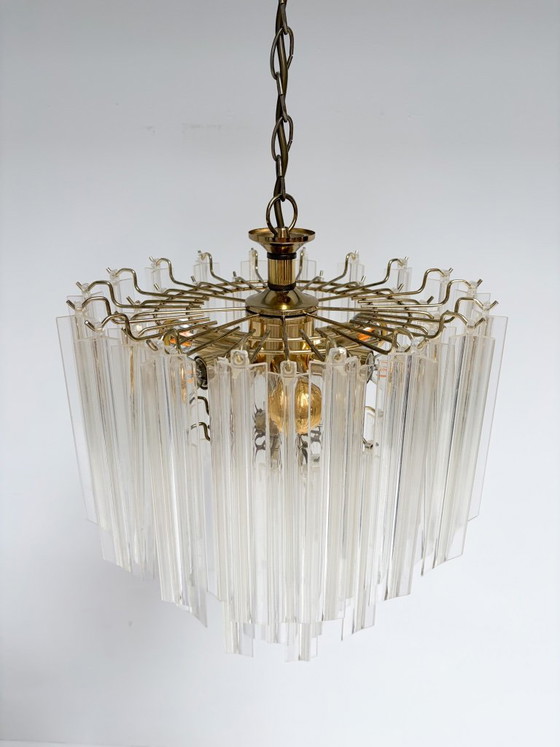 Oostenrijkse Kroonluchter Van Orion, 1970's – Plastic, Metal, Vintage (photo 7 of 17)