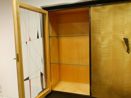 Image 1 of Credenza vintage con bancone bar, anni '50, Germania