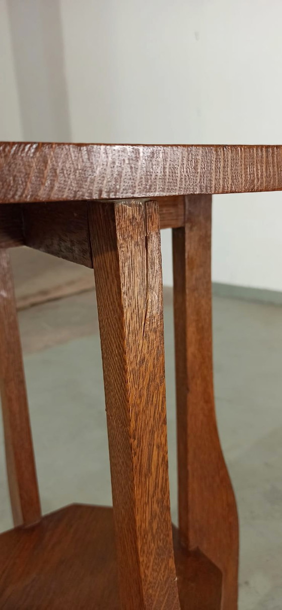 Image 1 of Amsterdamse school Art Deco bijzettafel