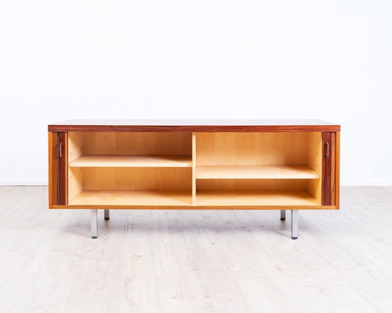 Image 1 of 1970s sideboard with sliding doors