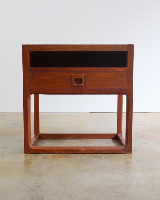 Table de chevet vintage danoise par Aksel Kjersgaard