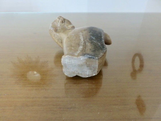 Scultura Animale in Pietra Lucida Rappresentante una Lince, anni '60 '70 – Sculture, Stone (photo 9 of 9)