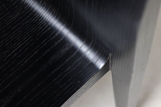 Chaise Laleggera, Riccardo Blumer pour Alias, magnifique noir au grain apparent – Chaises de salle à manger (photo 7 of 19)