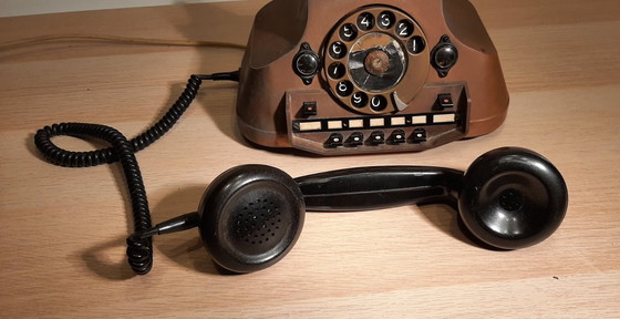 Image 1 of Ericsson draaischijf telefoon jaren '40