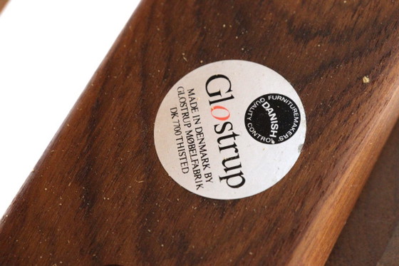 Image 1 of Glostrup oval 2x extendable dining table Danish design