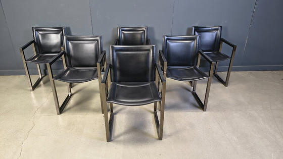 Image 1 of Vintage eetkamerstoelen van Arrben, jaren 80.