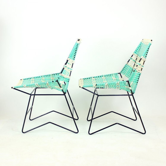 Image 1 of Mid Century Outdoor Sitzgarnitur, Tschechoslowakei, 1960er