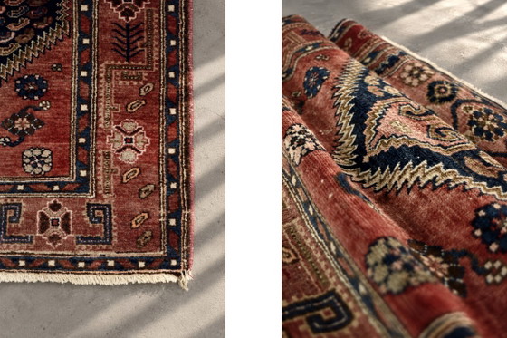 Tappeto Hamadan Kamse orientale vintage tessuto a mano dal Medio Oriente, anni '60 – Oggetti decorativi, Wool (photo 4 of 14)