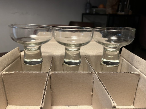"Durobor Galia" 21cl Coupes In Original Box