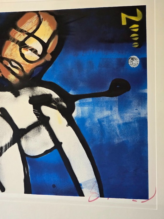Image 1 of Herman Brood – Der Golfer – 76/100 – Handsigniert