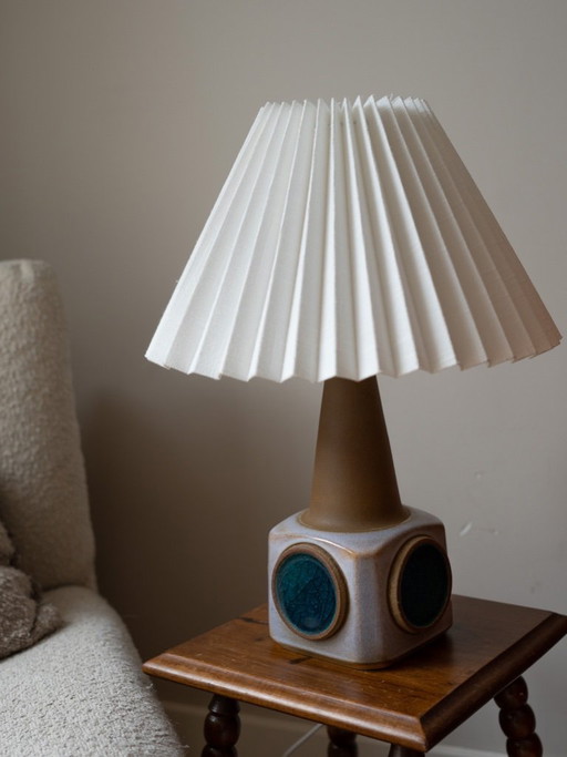 Danish ceramic table lamp