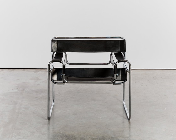 Image 1 of Sedia originale di Wassily - edizione Fasem - timbrata