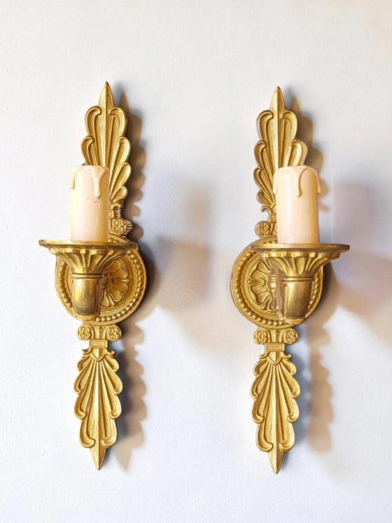 Applique stile Luigi XVI (*2) – Brass (photo 6 of 6)