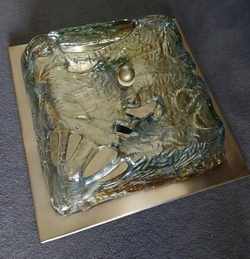 Vintage Style Mazzega Nason Murano Ceiling Light