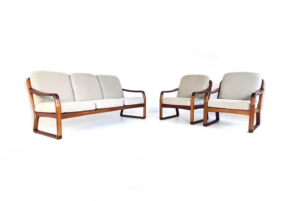 Image 1 of 2X Fauteuil Dyrlund, années 1960