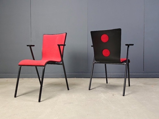 Image 1 of Vintage Occhio stoelen van Roel Vandebeek voor Drisag, jaren 2000 - set van 6