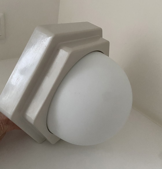 Image 1 of Vintage design ceiling lamp Herda Hexagon wall lamp, 1980s