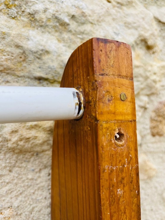 Image 1 of Étagère murale vintage en chêne, années 1970-1980