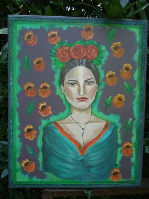Tableau acrylique Peinture originale Pièce unique