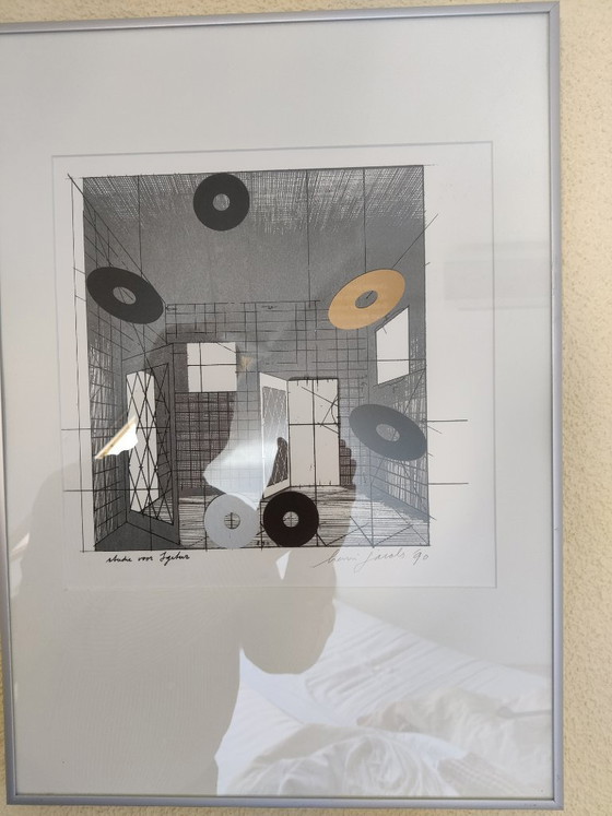 Image 1 of Henri Jacobs - Studie Voor Igitur, Handgesigneerd