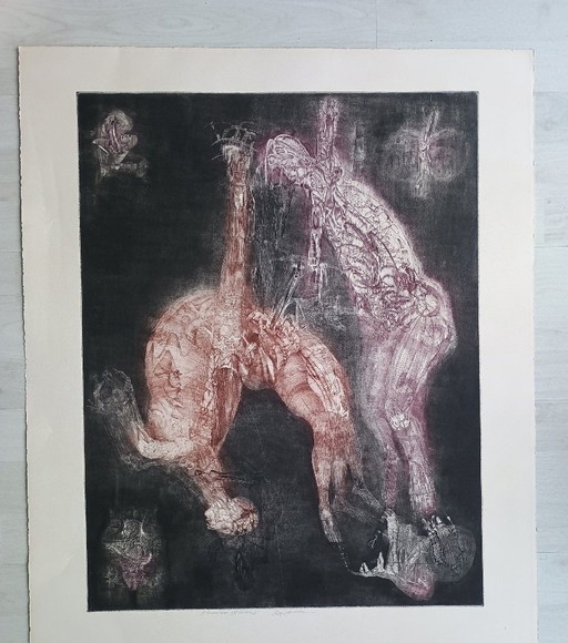 Jiři/Jiri ANDERLE "KAMASUTRA I" Edition of 29 - signed-numbered (80 x 64 cm)