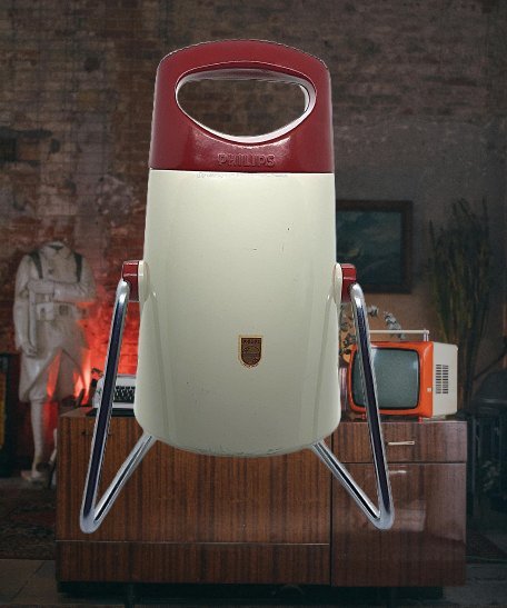 Lampe chauffante vintage Philips - Design Charlotte Perriand