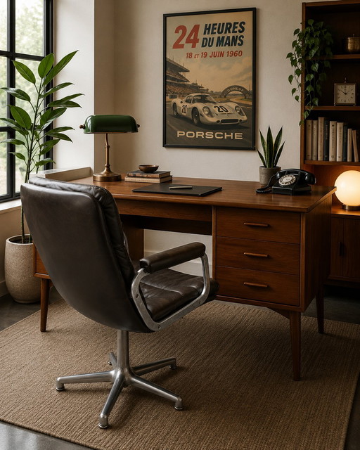 Chaise de bureau vintage Artifort F798