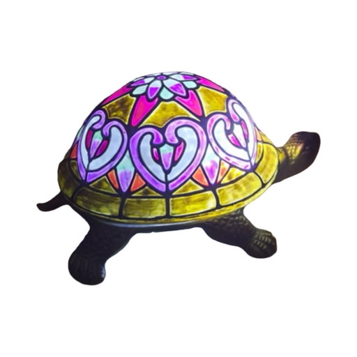 Vintage Tiffany turtle lamp
