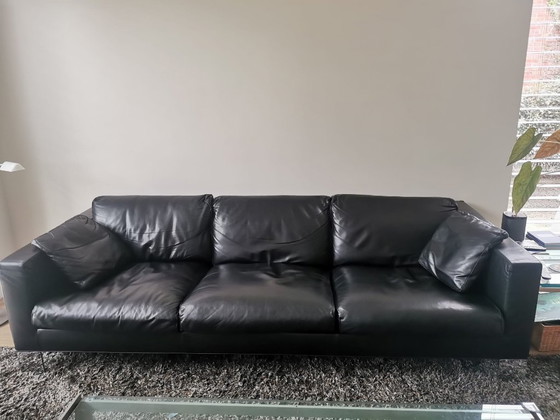 Image 1 of Leather Sofa Minotti