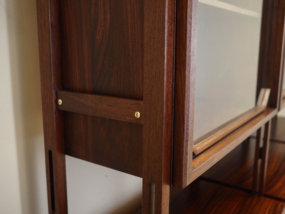 Image 1 of Estantería modular de palisandro, diseño italiano, años 60, producción: Italia