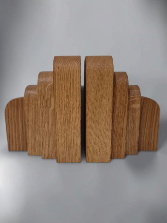 FERMALIBRI - ART DÉCO / SCUOLA DI AMSTERDAM – ArtDecoOnline, Oggetti decorativi, Legno (photo 2 of 5)