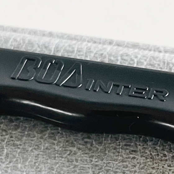 Image 1 of Custodia per cassette retrò vintage grigia Boa International anni '70