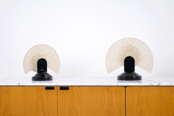 Image 1 of 3 LAMPES ITALIENNES MODULABLES MURANO ANNÉES 80'